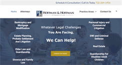 Desktop Screenshot of hoffman-hoffman.net